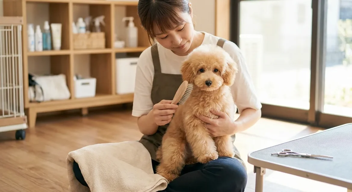 first poodle puppy groom — Your Guide to the First Poodle Puppy Groom: Gentle Introductions